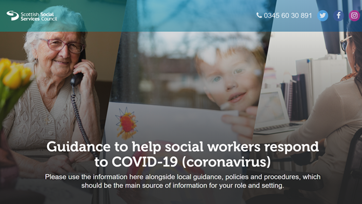 New resource to support social workers during COVID-19: Guidance-to-help-social-workers-respond-to-COVID-19 (image)