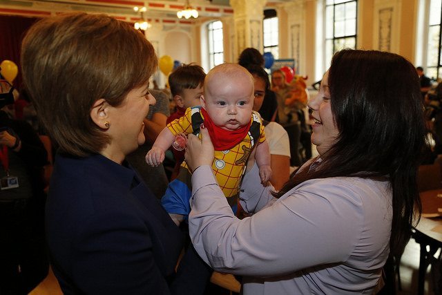 First Minister announces an extension of the Family Nurse Partnership