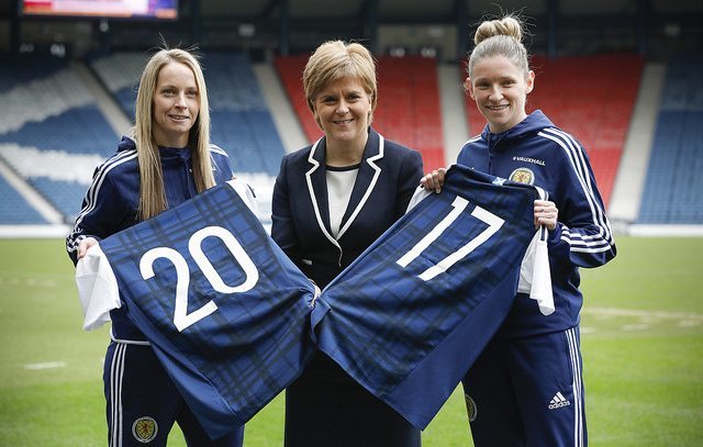 First Minister with Joelle Murray and Leanne Ross