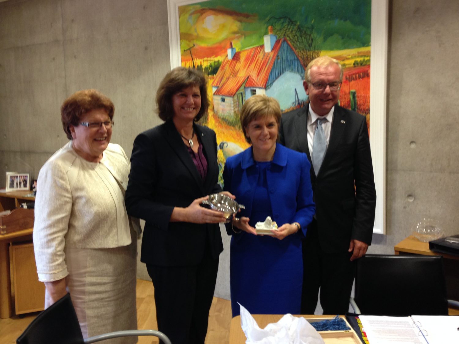 FM meets Bavarian delegation