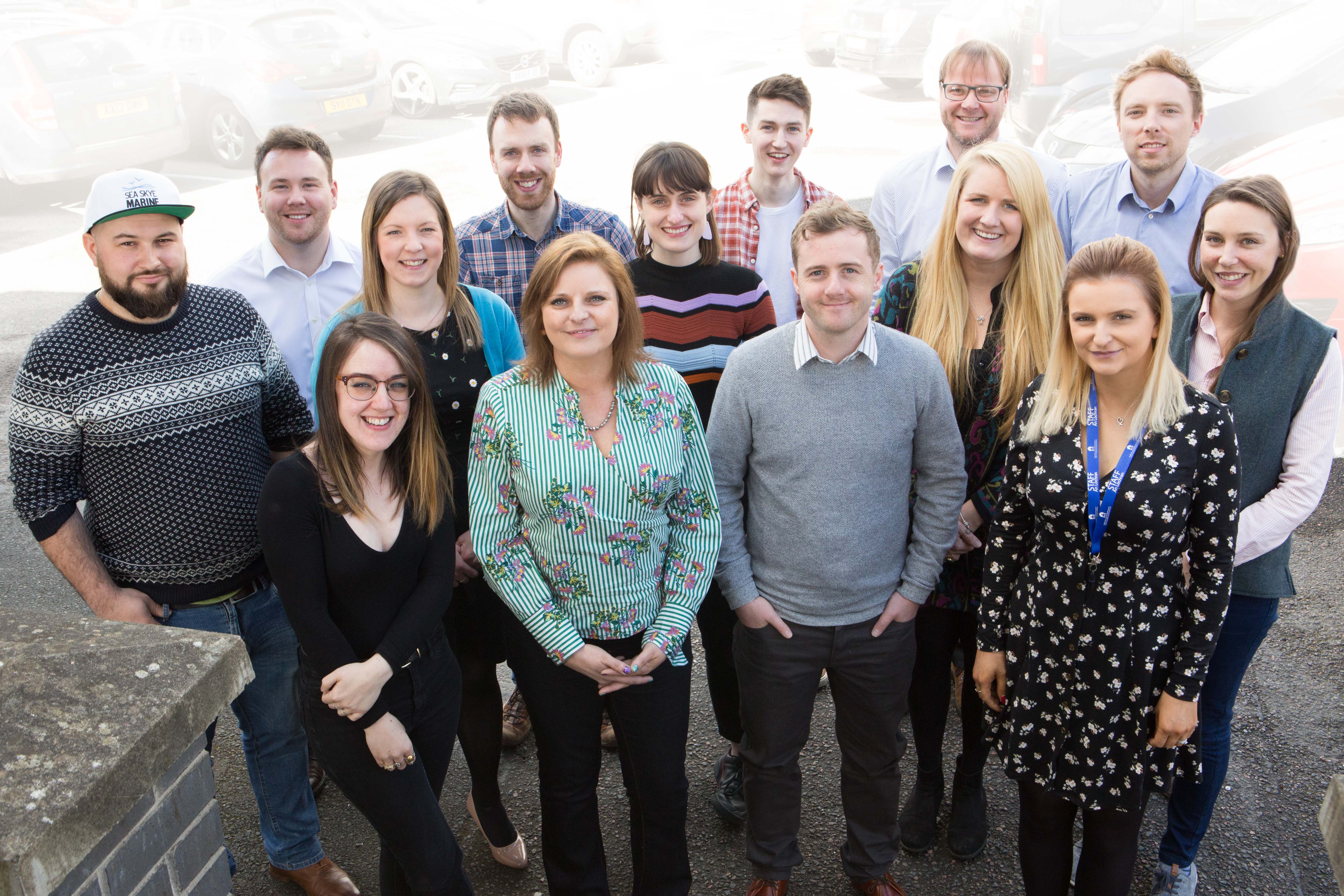 Group of young people from Impact30 programme